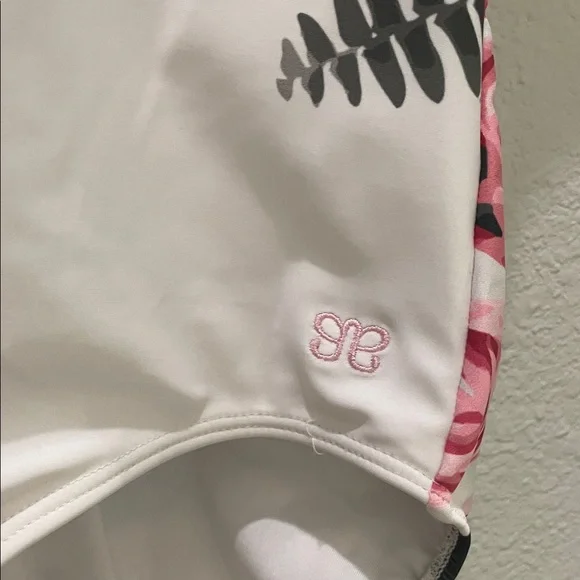 Albion Fit Floral Cape V-Neck Swimsuit without belt - Picture 5 of 8